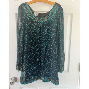 Sequin Tunic Top-new,never been used